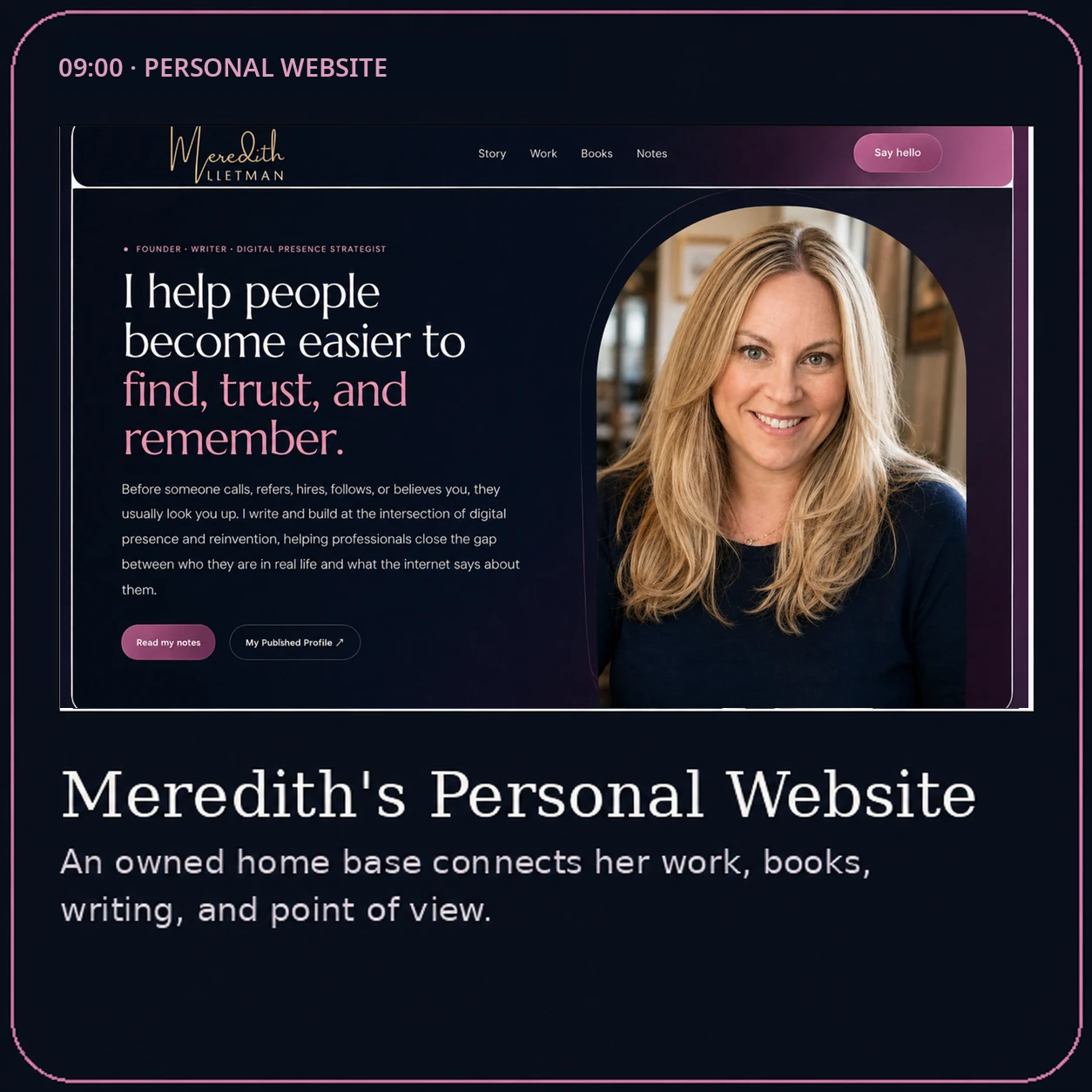 Meredith's Personal Website